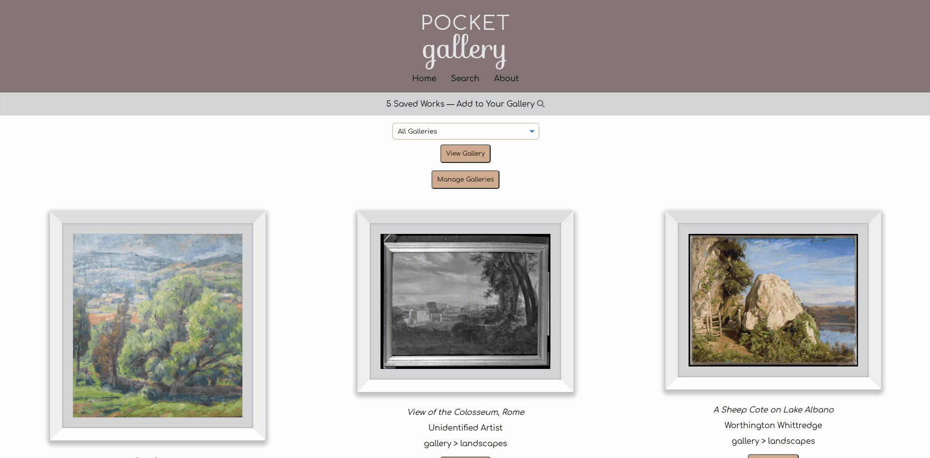 Pocket Gallery